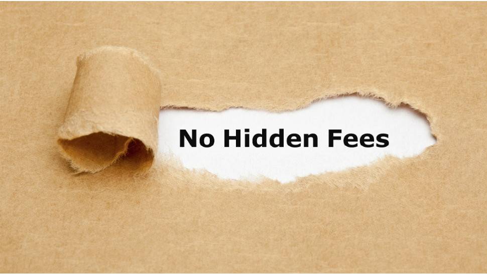 Hidden fees