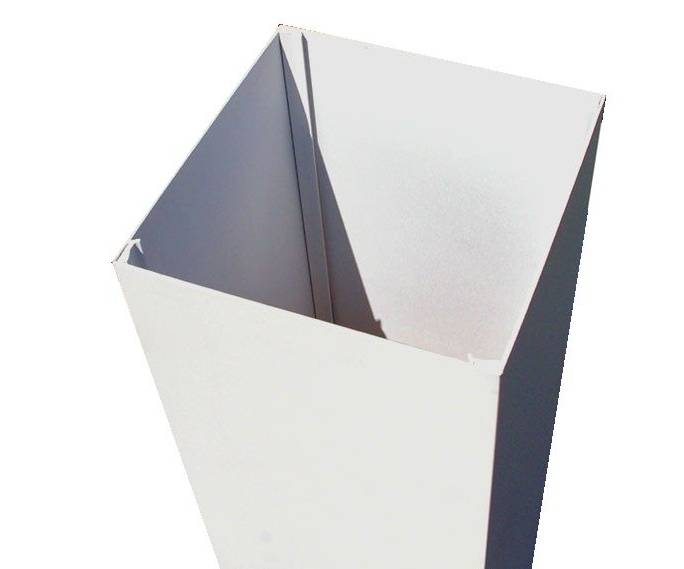 aluminum post wrap