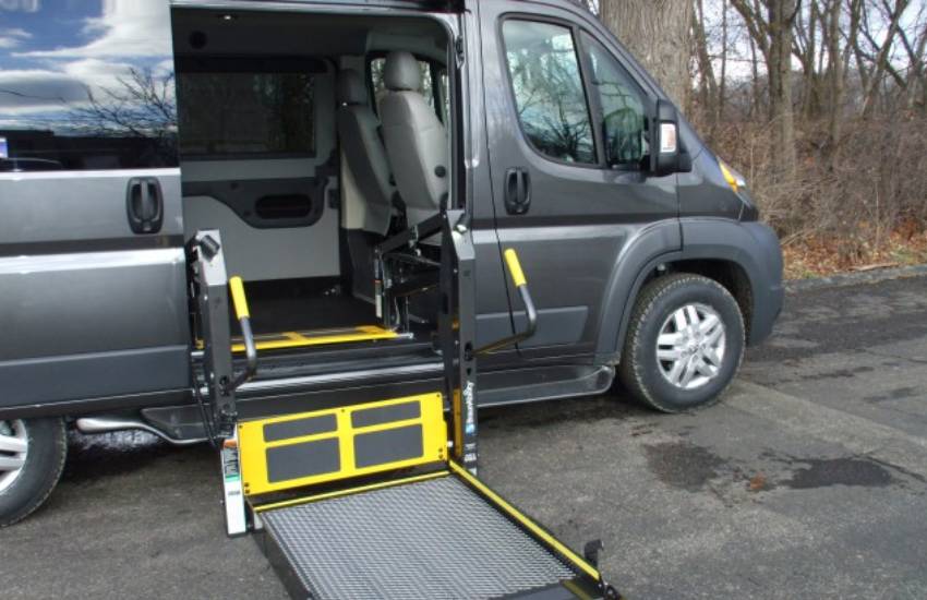 Wheelchair van conversions
