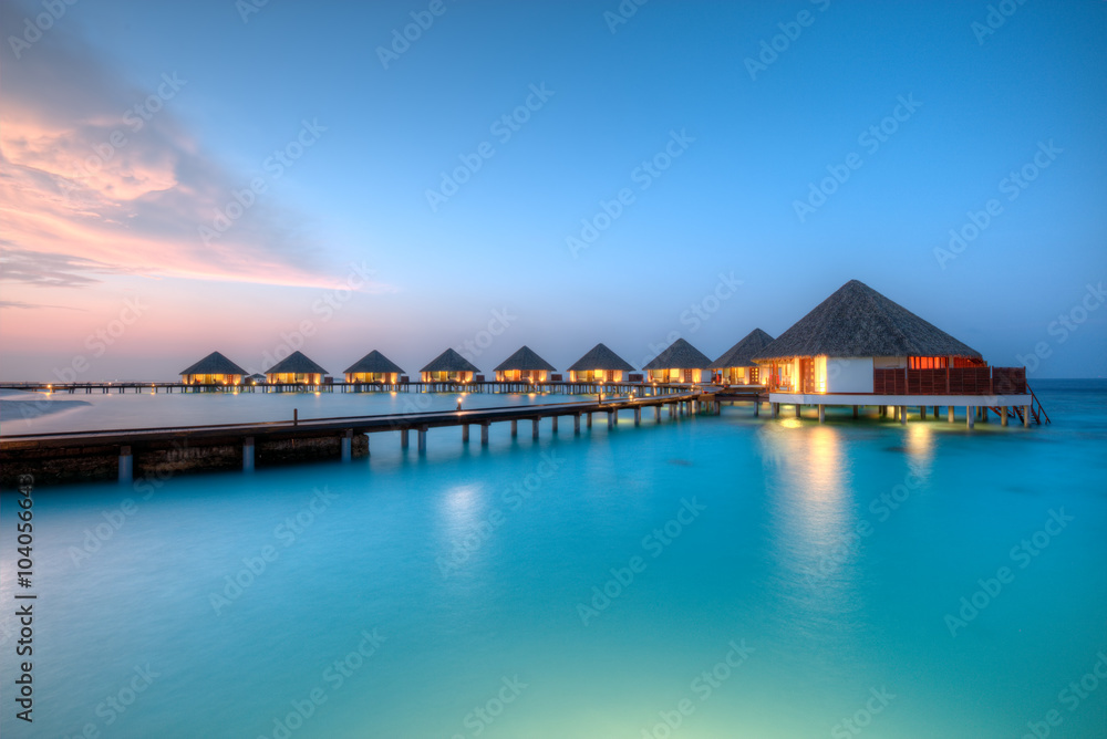 lagoon villa Maldives